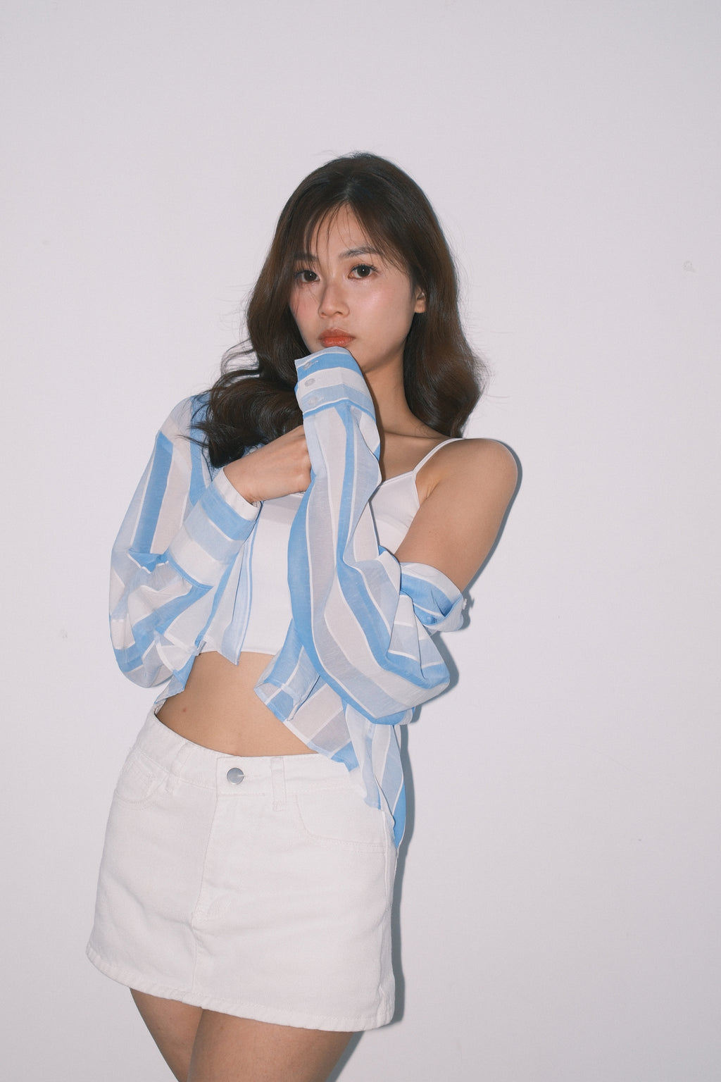 Azure Stripes Urban Ensemble