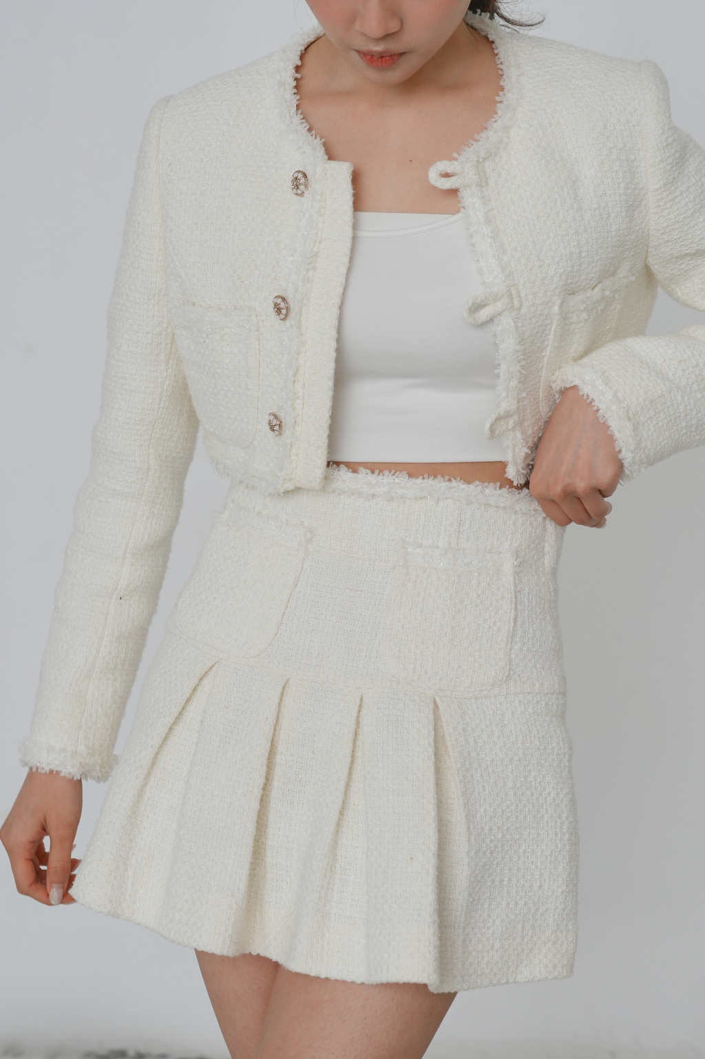 Pearl Tweed Charm Jacket