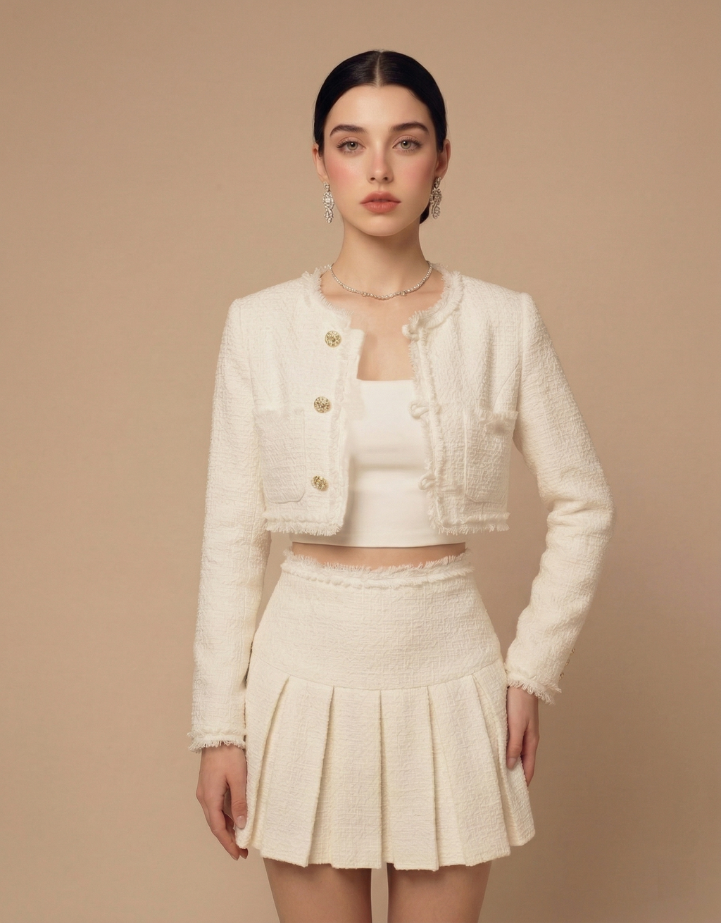 Pearl Tweed Charm Jacket