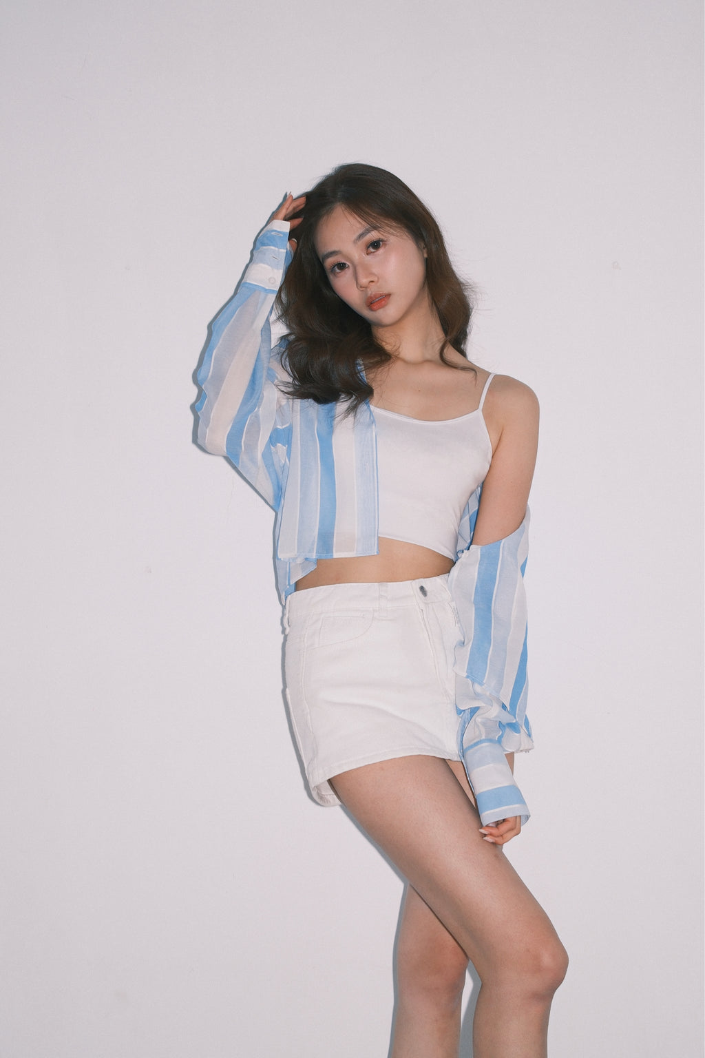 Azure Stripes Urban Ensemble